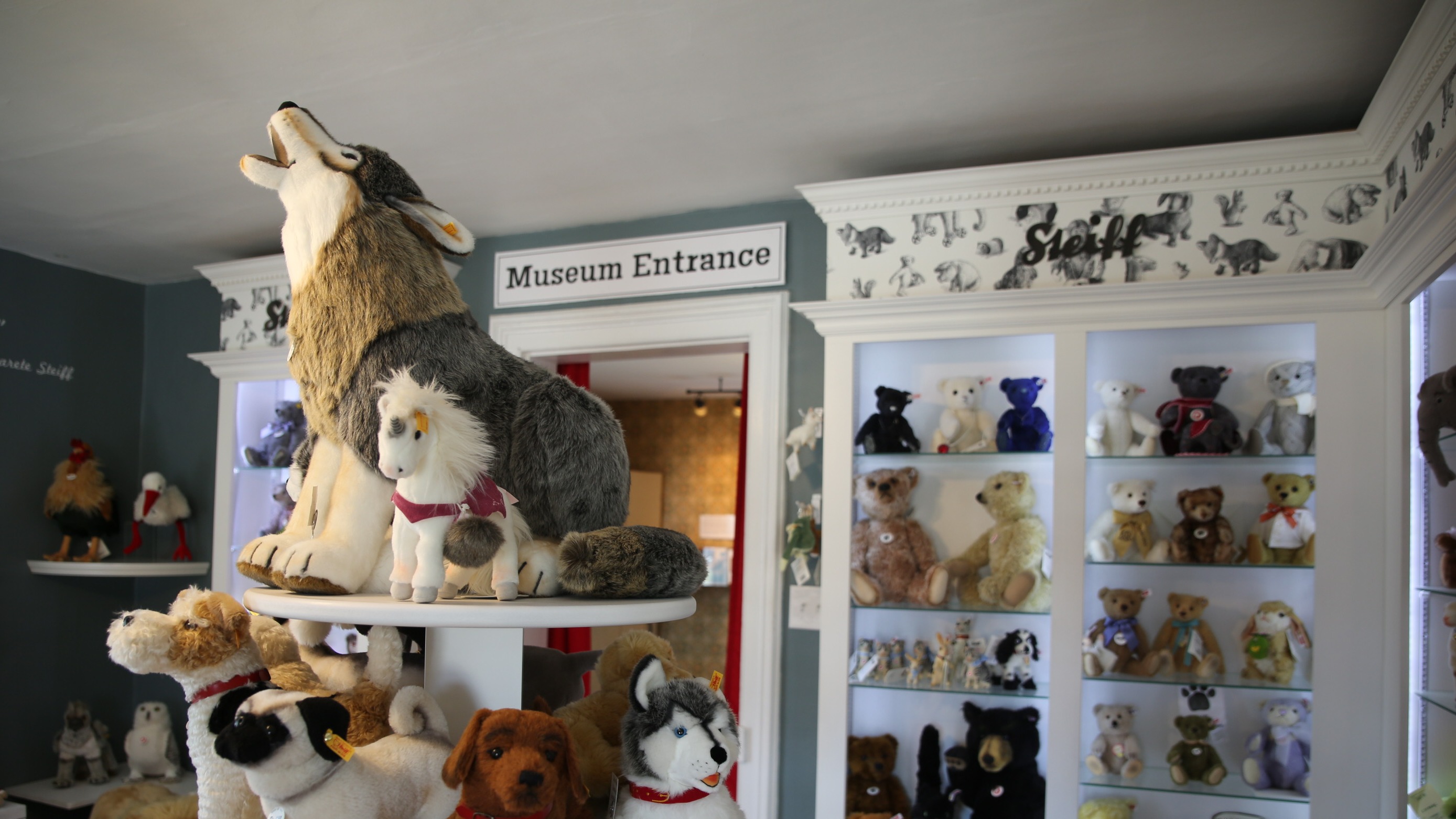 There is something for everyone in the Teddy Bear Museum and the Steiff Gift Shop